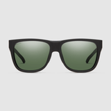 SMITH Lowdown 2 Matte Black - ChromaPop Grey Green Polarized Sunglasses Sunglasses Smith 