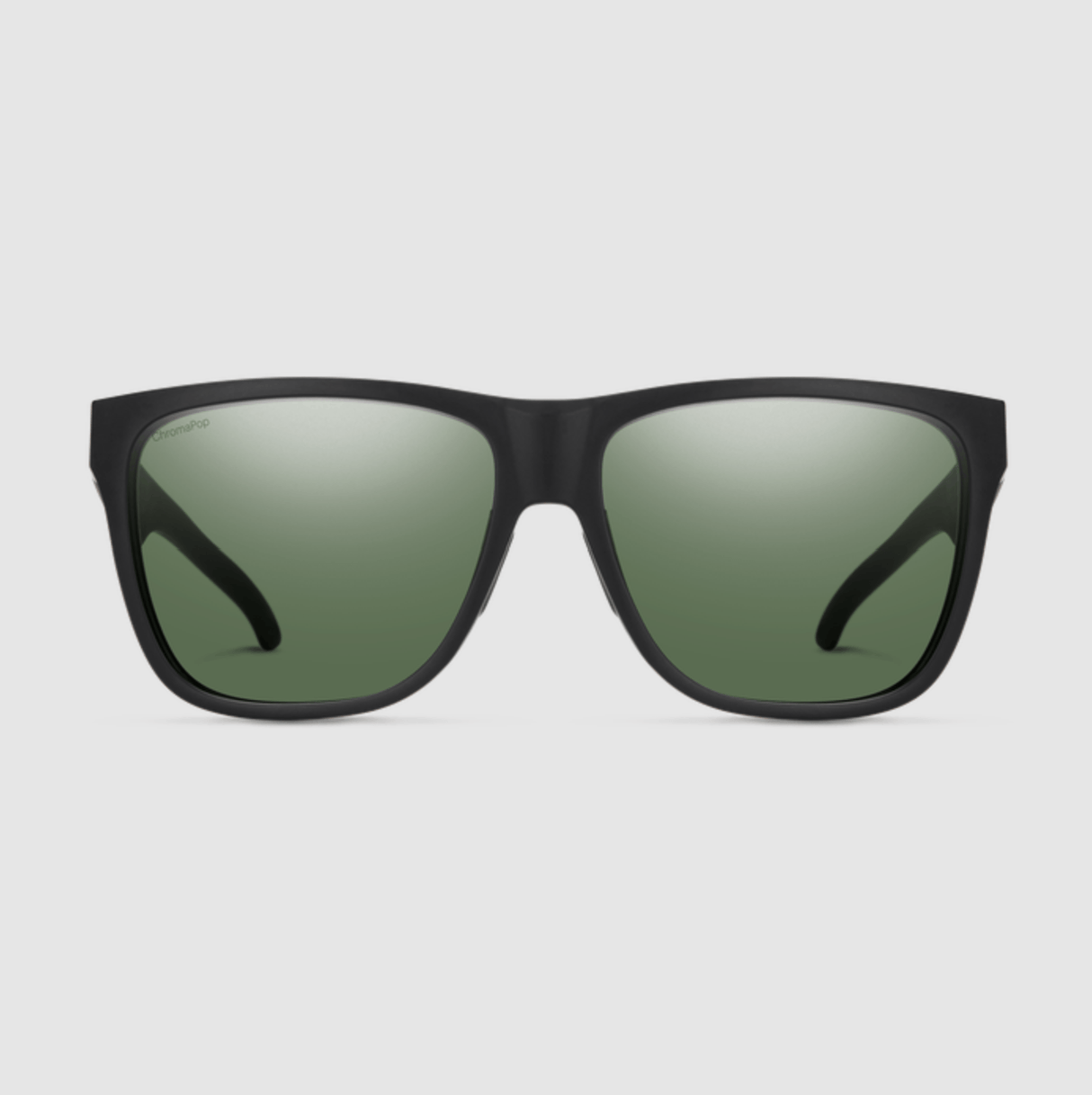 SMITH Lowdown XL 2 Matte Black - ChromaPop Grey Green Polarized Sunglasses Sunglasses Smith 