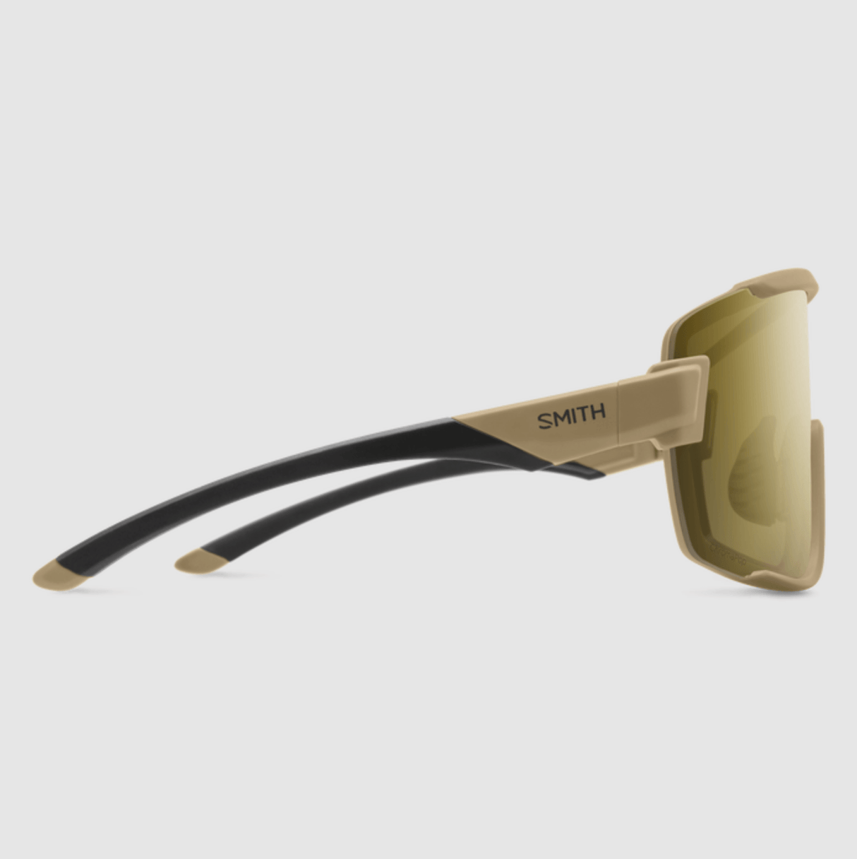 SMITH Wildcat Matte Safari - ChromaPop Black Gold Sunglasses Sunglasses Smith 