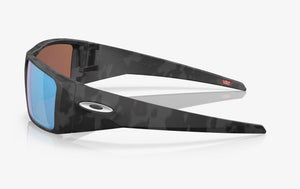 OAKLEY Heliostat Matte Black Camo - Prizm Deep Water Polarized Sunglasses Sunglasses Oakley 
