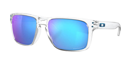 OAKLEY Holbrook Polished Clear - Prizm Sapphire Polarized Sunglasses Sunglasses Oakley 