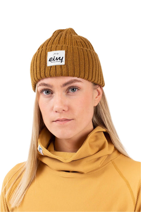 EIVY Sea Rib Wool Beanie Women's Faded Amber Women's Beanies Eivy 