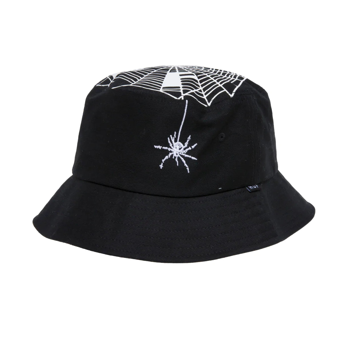 HUF Tangled Web Bucket Hat Black Men's Bucket Hats huf 