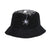 HUF Tangled Web Bucket Hat Black Men's Bucket Hats huf 