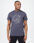 TENTREE Palm Wave T-Shirt Periscope Grey Men's Short Sleeve T-Shirts Tentree 