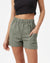 TENTREE Linen Offshore Short Women's Agave Green Women's Shorts Tentree 