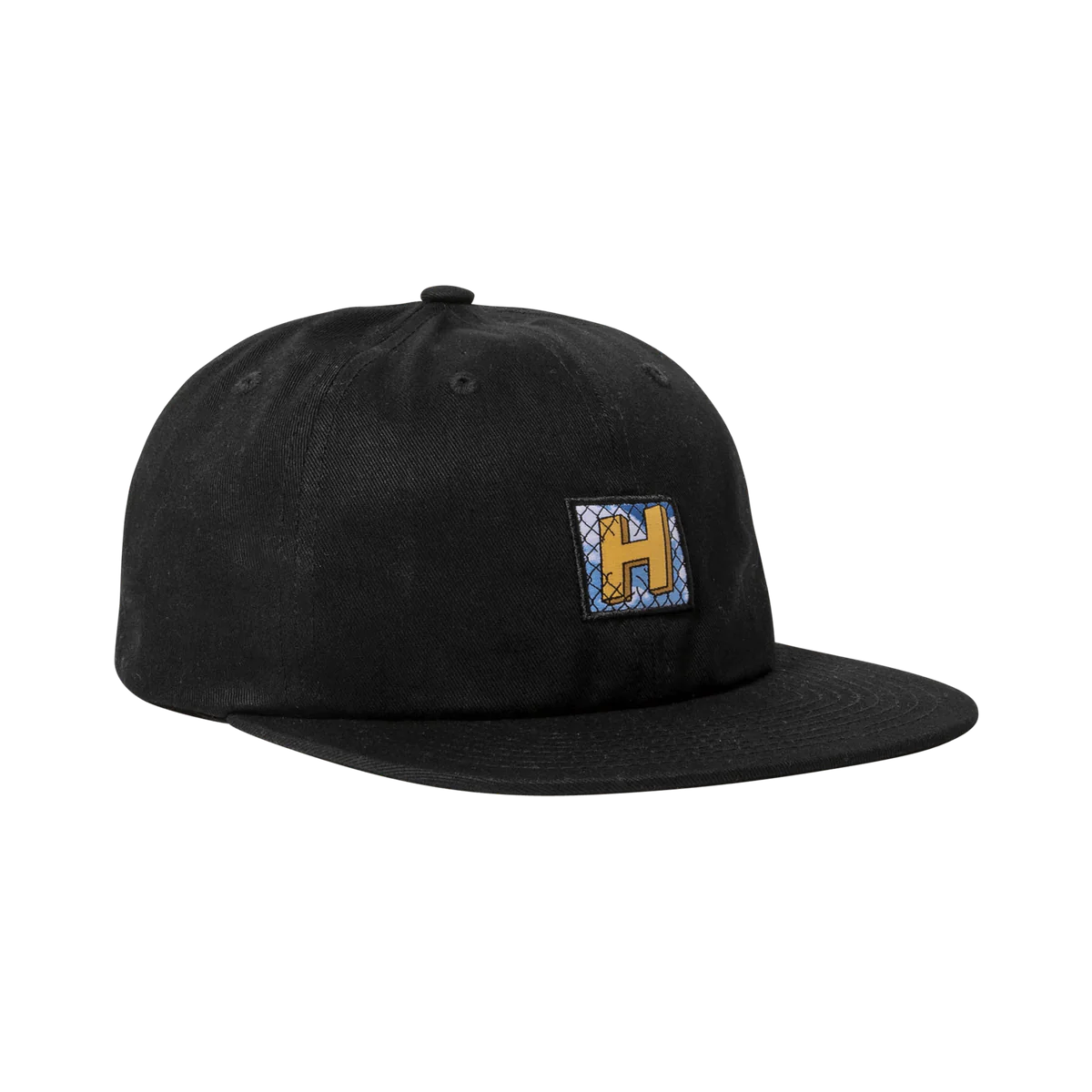 HUF Trespass 6-Panel Hat Black Men's Hats huf 