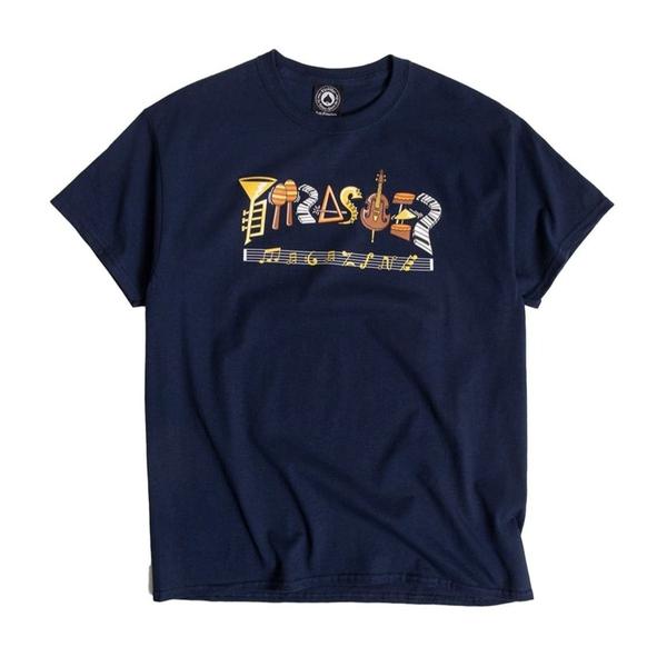 THRASHER Fillmore T-Shirt Navy Men's Short Sleeve T-Shirts Thrasher S 