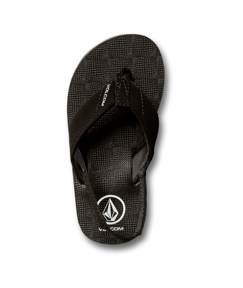 VOLCOM Little Youth Victor Sandals Black Youth Sandals Volcom 