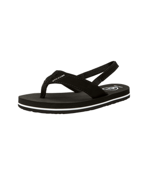 VOLCOM Little Youth Victor Sandals Black Youth Sandals Volcom 
