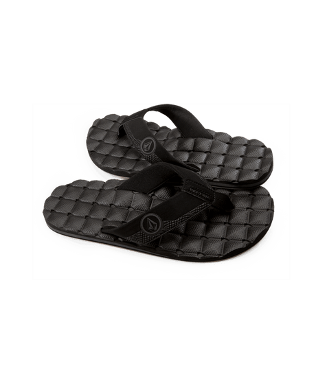 VOLCOM Recliner Sandals Black Destructo Men's Sandals Volcom 