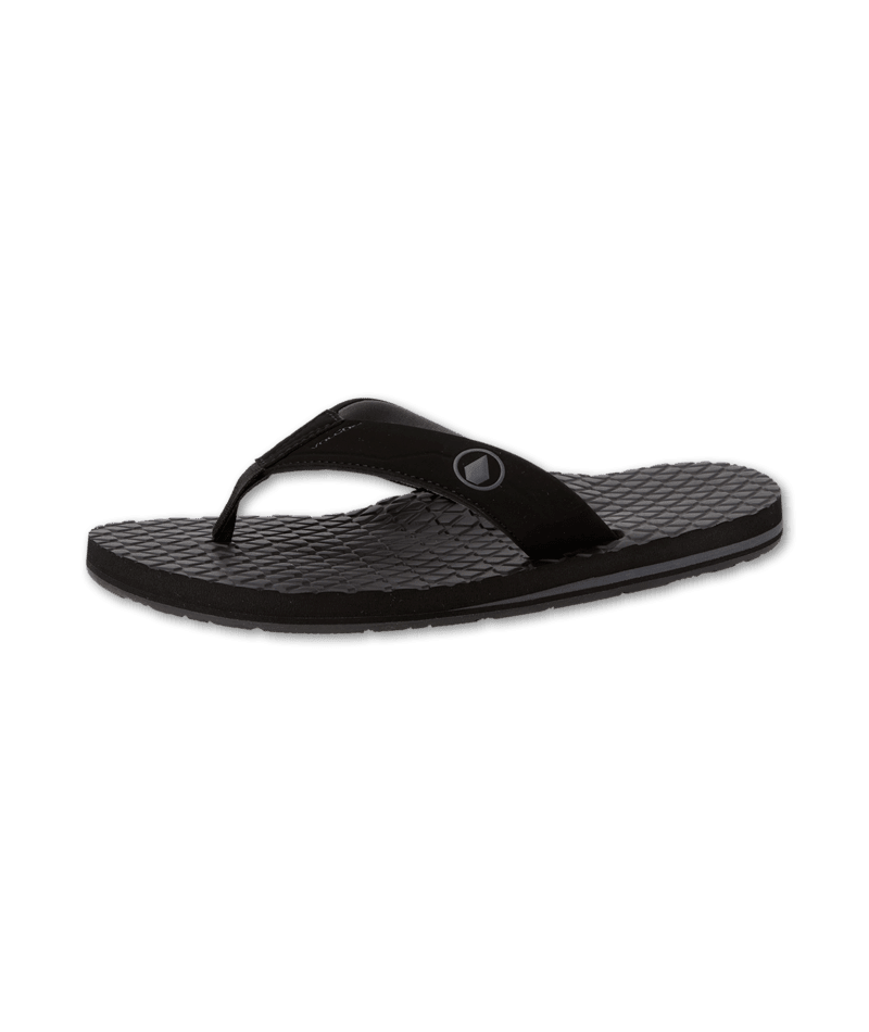 VOLCOM Eco Recliner 2 Sandals Black Grey Men's Sandals Volcom 
