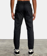 RVCA Spectrum Cuffed Track Pants Black Men's Pants RVCA 