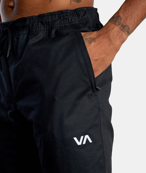 RVCA Spectrum Cuffed Track Pants Black Men's Pants RVCA 