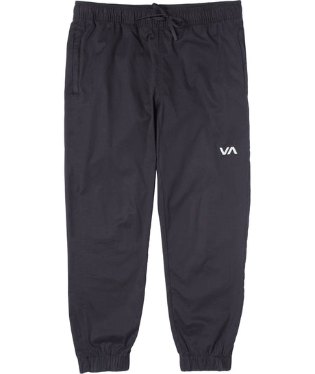 RVCA Spectrum Cuffed Track Pants Black Men's Pants RVCA 