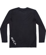 RVCA Sport Vent Long Sleeve T-Shirt Black Men's Long Sleeve T-Shirts RVCA 