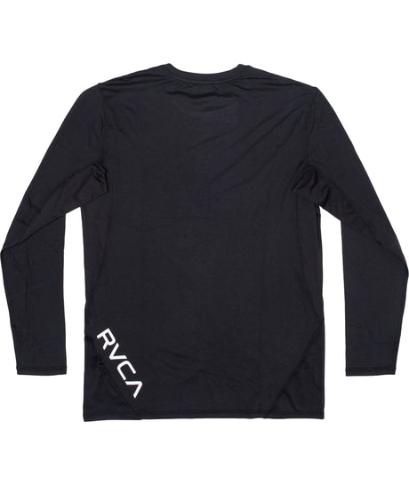 RVCA Sport Vent Long Sleeve T-Shirt Black Men's Long Sleeve T-Shirts RVCA 