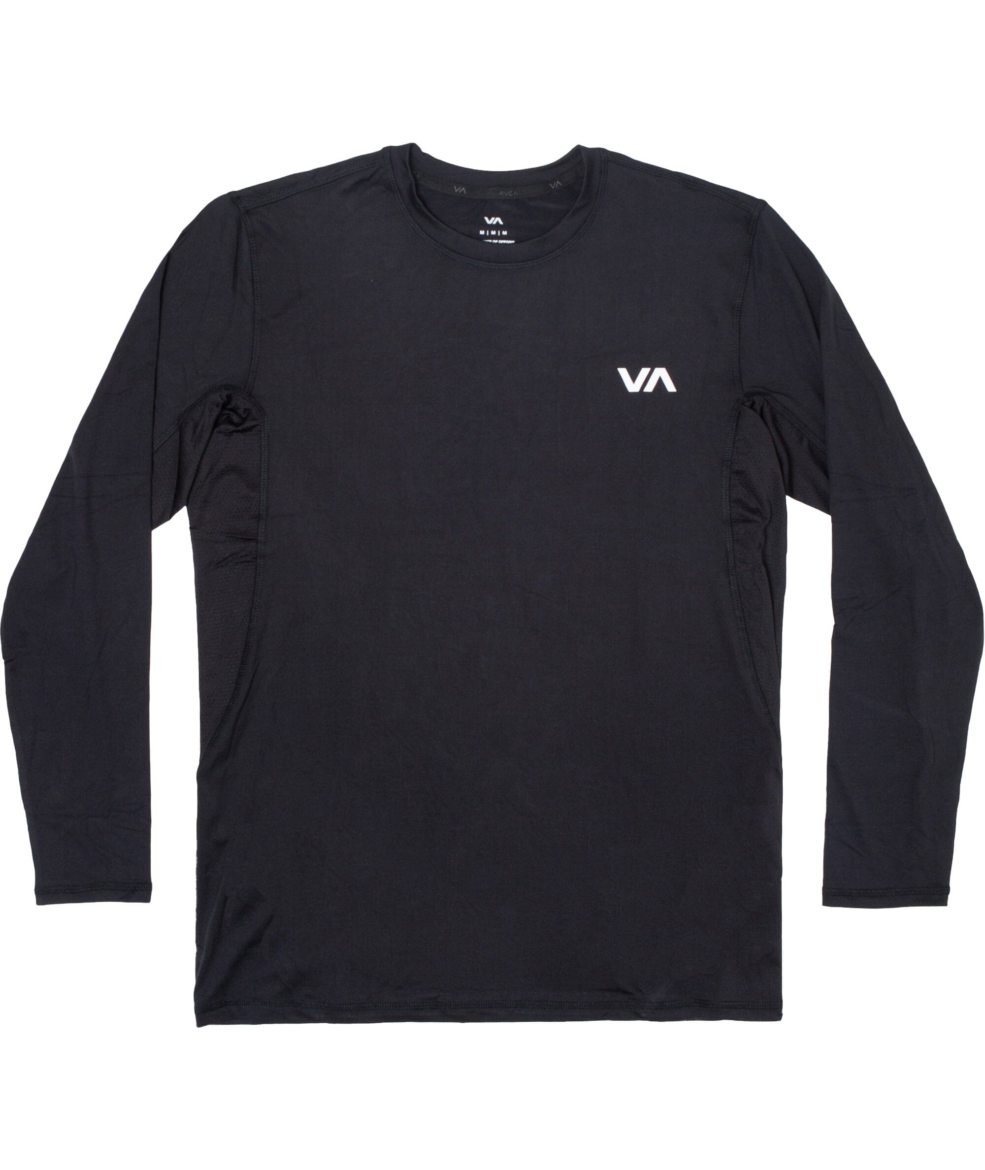 RVCA Sport Vent Long Sleeve T-Shirt Black Men's Long Sleeve T-Shirts RVCA 