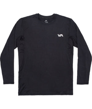 RVCA Sport Vent Long Sleeve T-Shirt Black Men's Long Sleeve T-Shirts RVCA 
