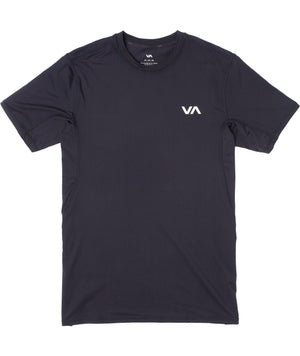 RVCA Sport Vent Performance T-Shirt Black Men's Short Sleeve T-Shirts RVCA 