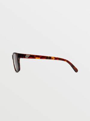 VOLCOM Wig Gloss Sea Grass Tort - Grey Sunglasses Sunglasses Volcom 