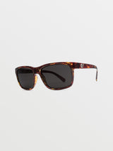 VOLCOM Wig Gloss Sea Grass Tort - Grey Sunglasses Sunglasses Volcom 