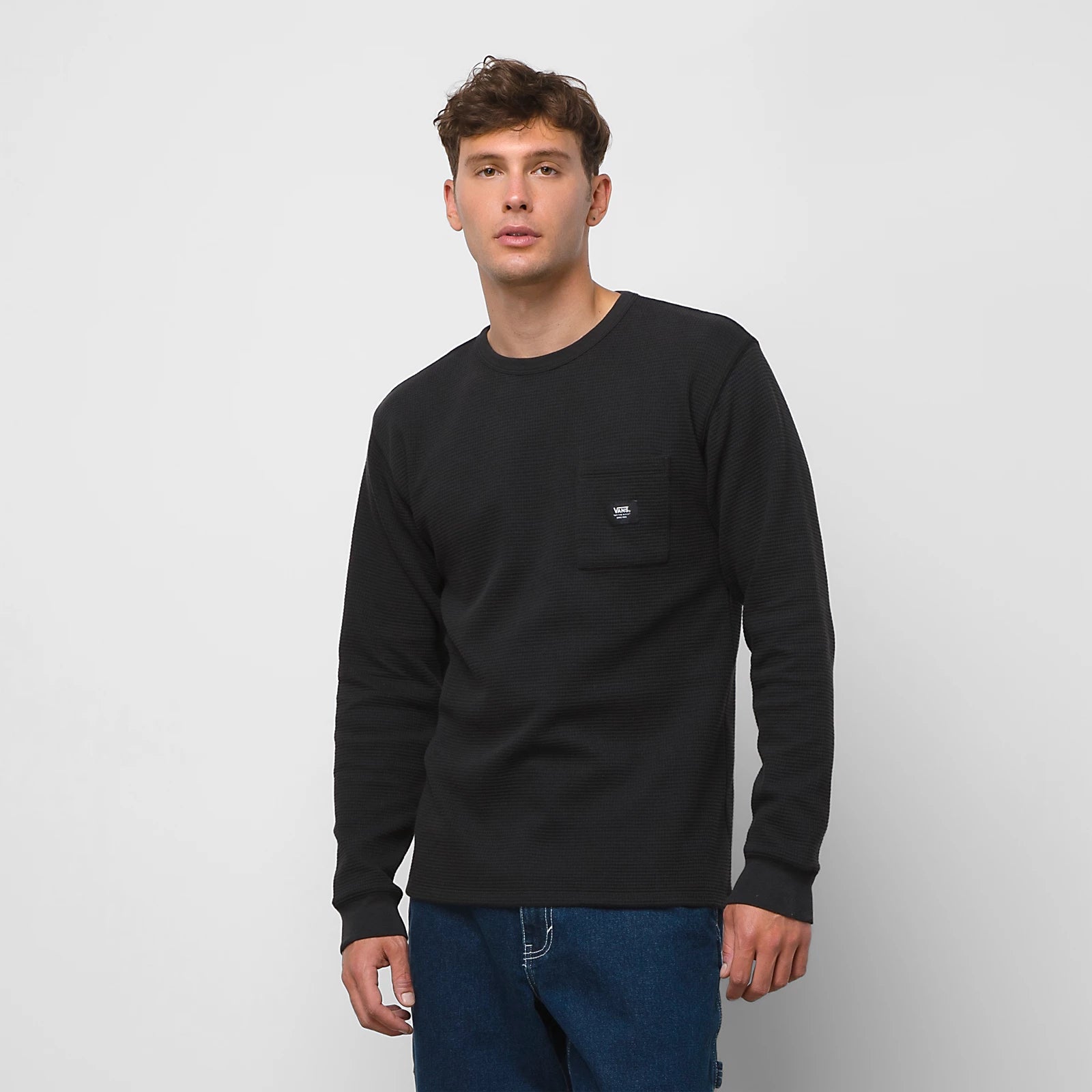 Black vans top long sleeve