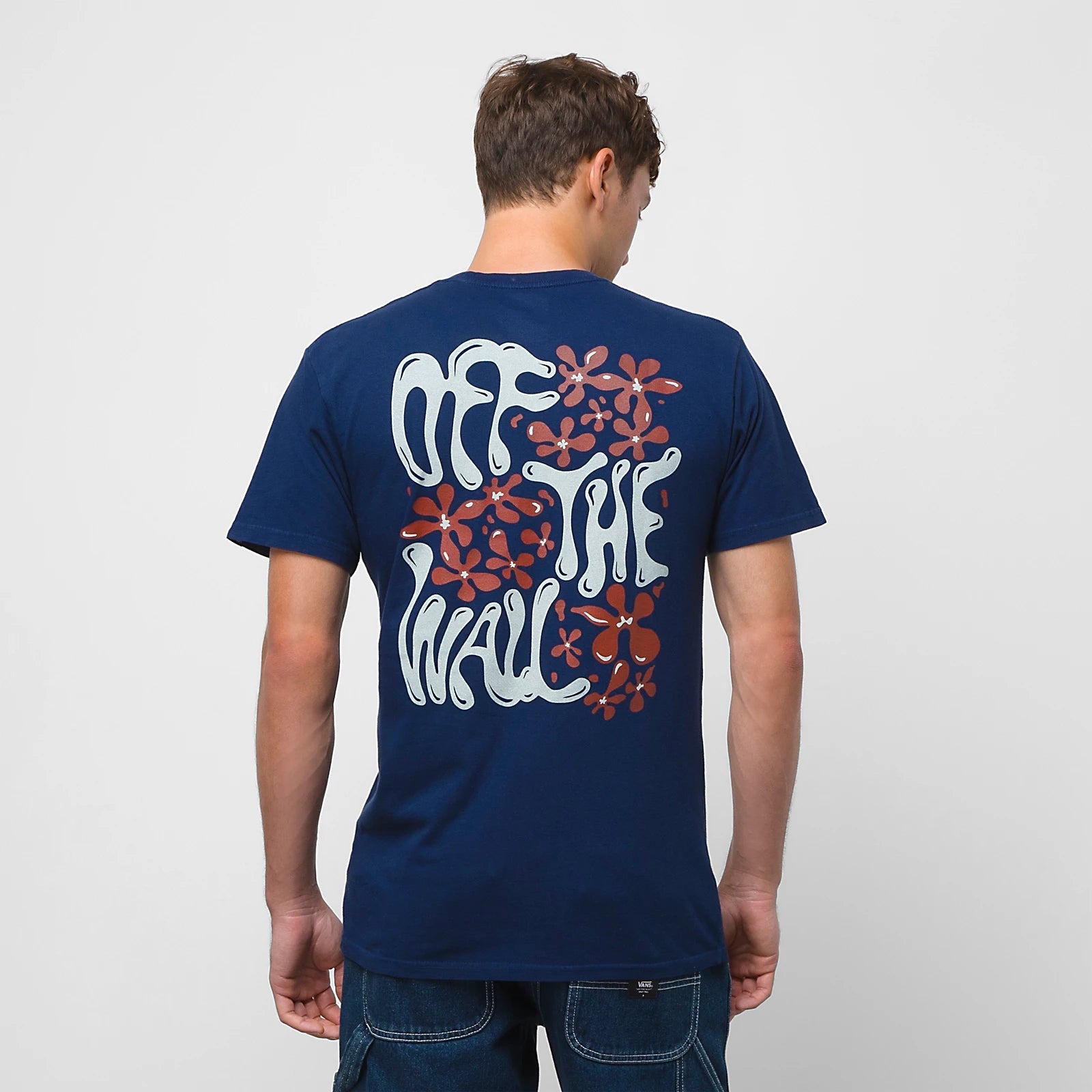 Vans floral online pocket tee