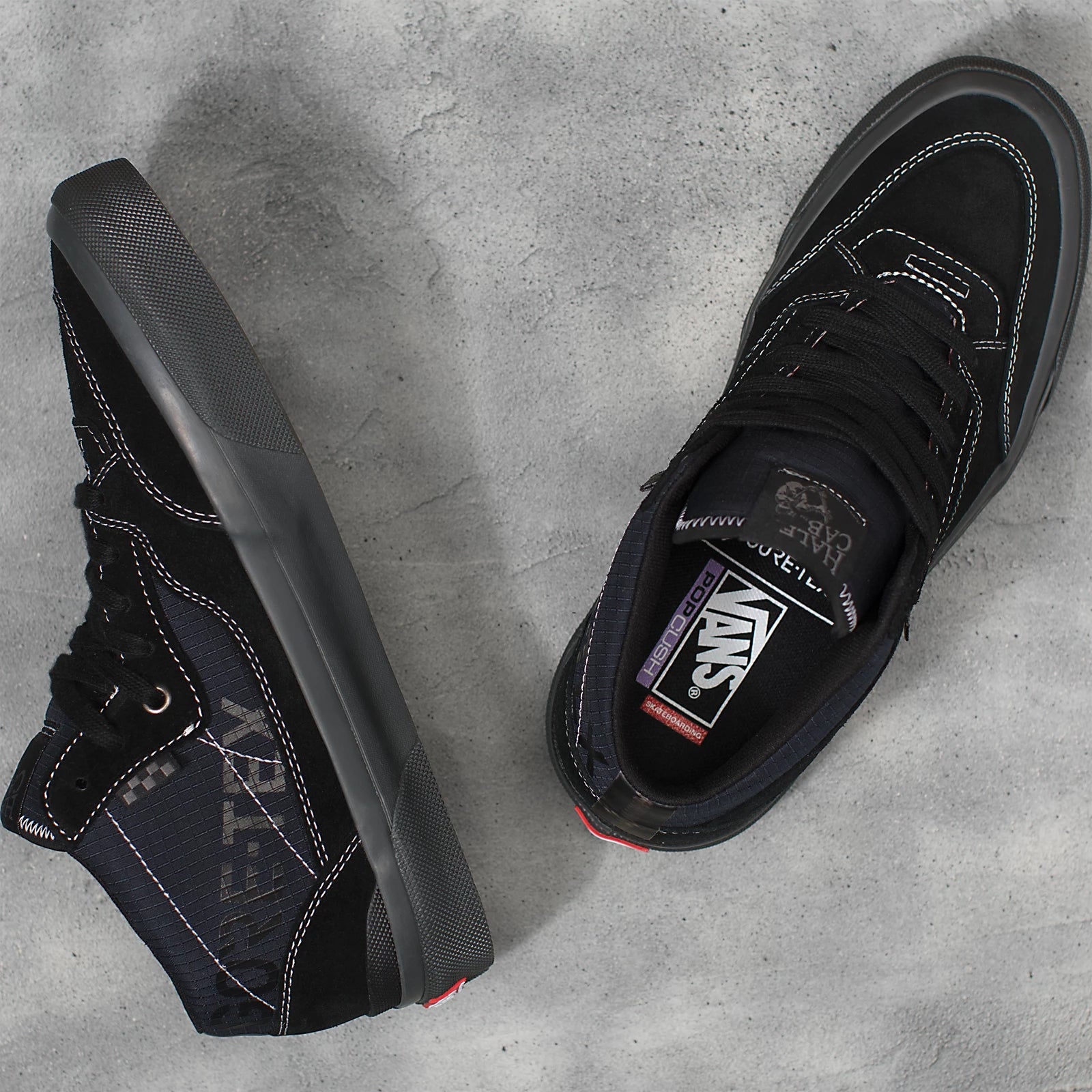 VANS Skate Half Cab 92 GTX Shoes Black Freeride Boardshop