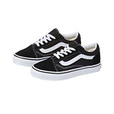 VANS Old Skool Youth Black/True White Youth and Toddler Skate Shoes Vans 
