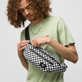 VANS Ward Cross Body Pack Black/White Check Hip Packs Vans 
