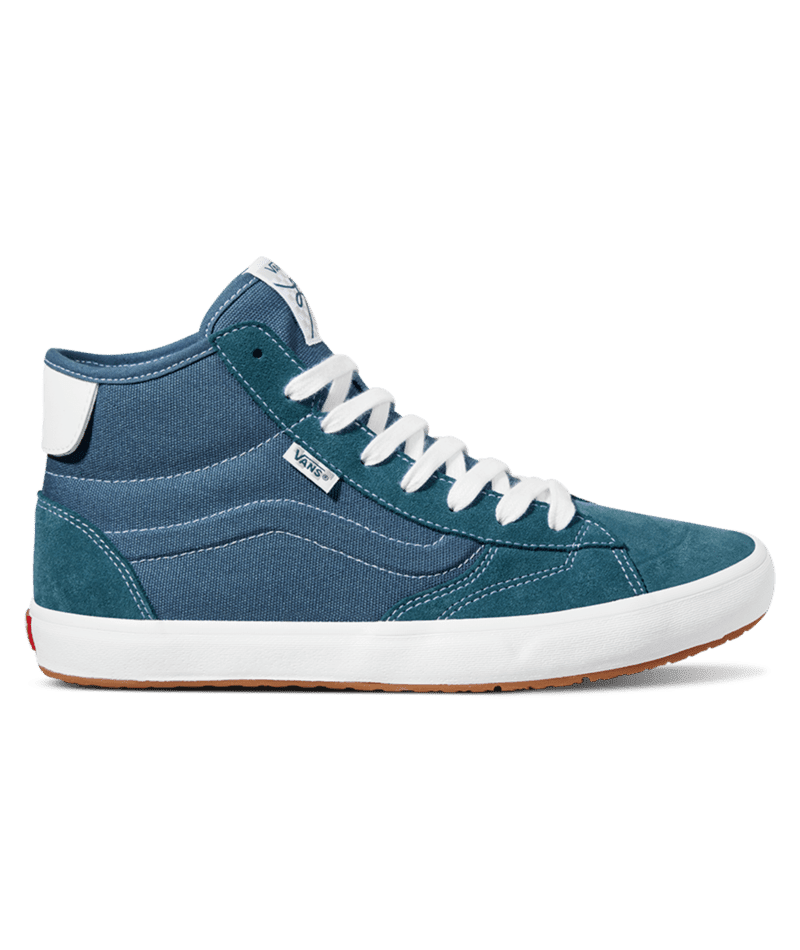 Teal vans hot sale high tops