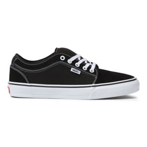 VANS Skate Chukka Low Shoes Black/White Men's Skate Shoes Vans 