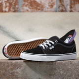 VANS Skate Chukka Low Shoes Black/White Men's Skate Shoes Vans 