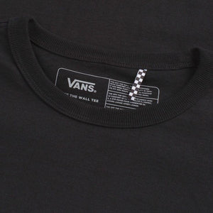 VANS Off The Wall Classic Long Sleeve T-Shirt Black Men's Long Sleeve T-Shirts Vans 
