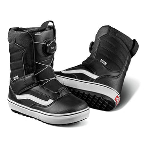 VANS Kids Juvie Linerless Snowboard Boots Black/White 2023 Youth Snowboard Boots Vans 