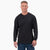 DICKIES Long Sleeve Knit Henley Black Men's Long Sleeve T-Shirts Dickies 