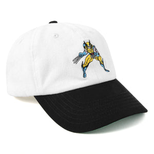 HUF Wolverine Snapback Hat White Men's Hats huf 