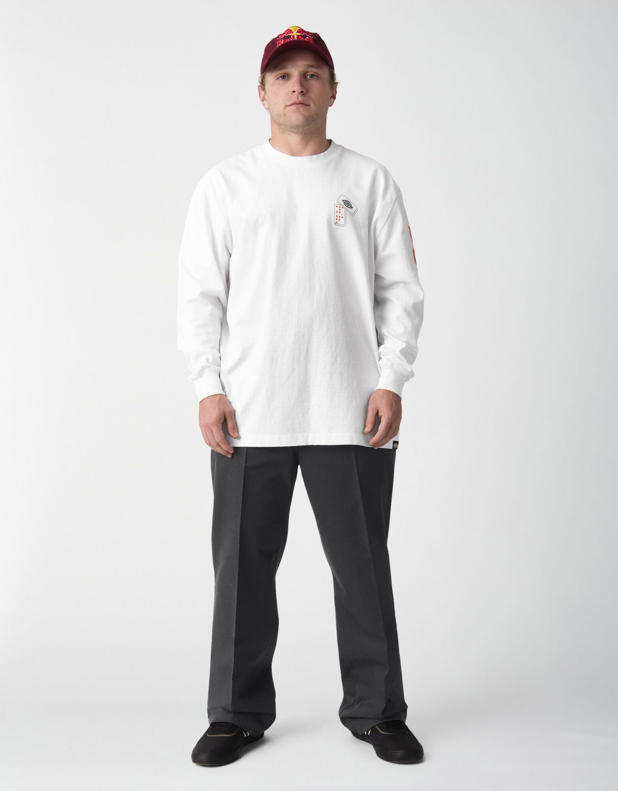 DICKIES Jamie Foy Loose Fit Twill Pants Black MENS APPAREL - Men's Pants Dickies 