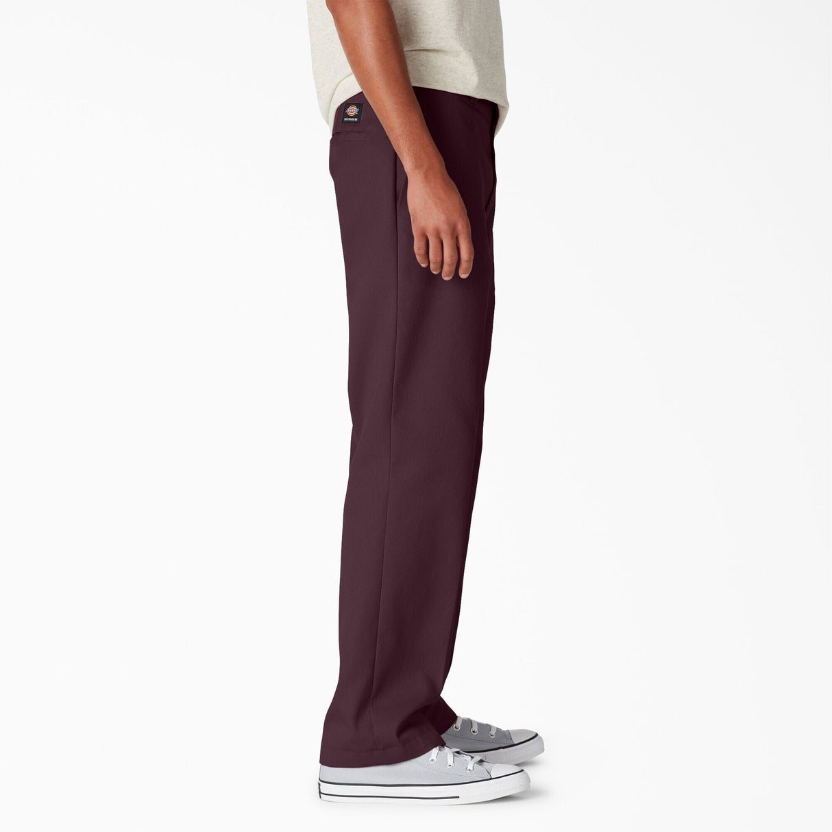 DICKIES Skateboarding Twill Pants Maroon Men's Pants Dickies 