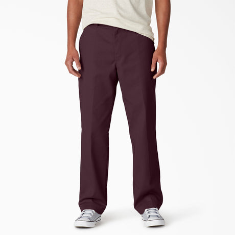 DICKIES Skateboarding Twill Pants Maroon Men's Pants Dickies 