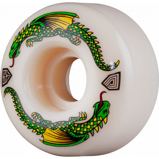 POWELL PERALTA Dragon Formula Green 52mm x 31mm 93A Skateboard Wheels Skateboard Wheels Powell Peralta 
