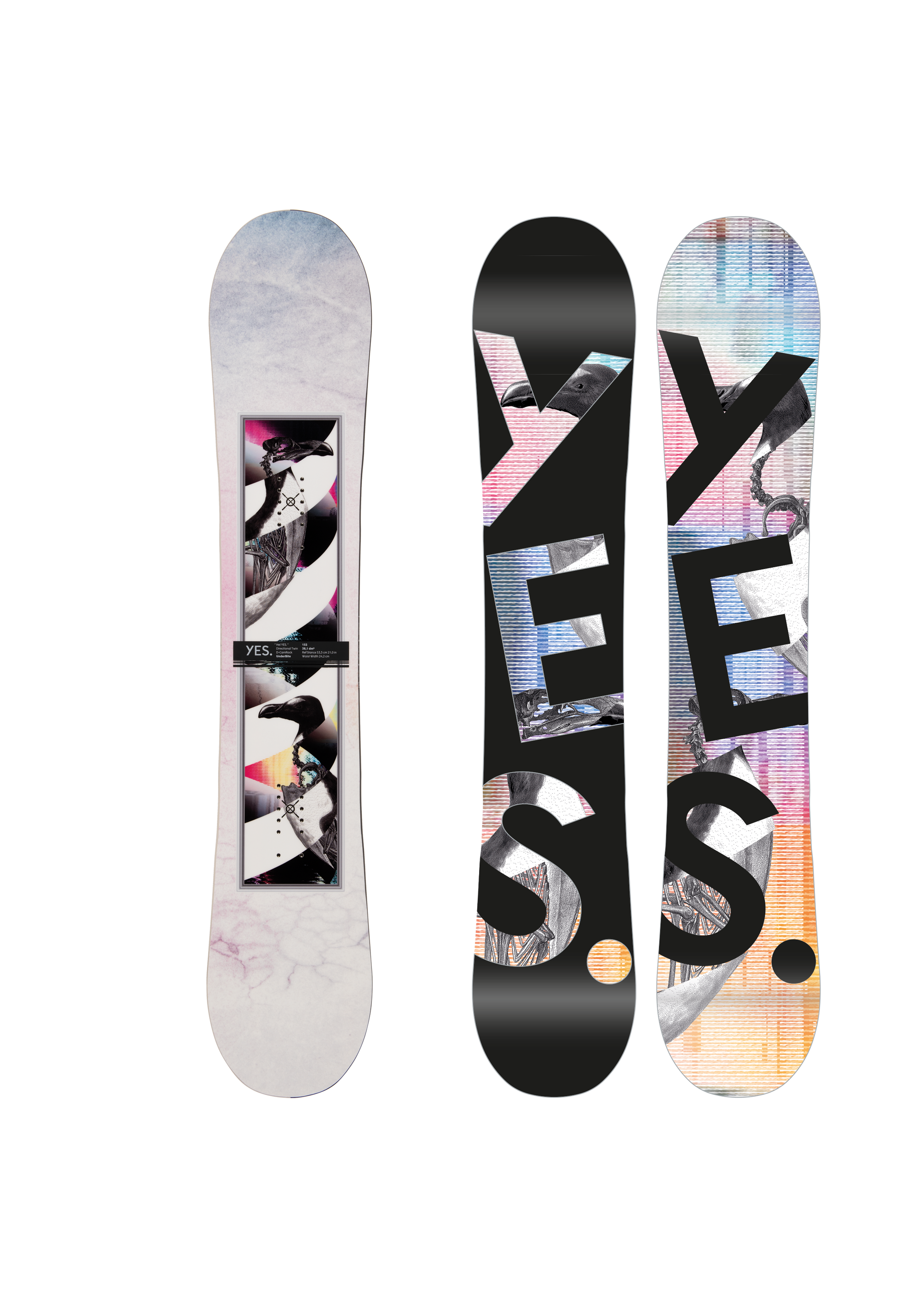 YES Women's Hel Yes Snowboard 2023 Women's Snowboards Yes Snowboards 