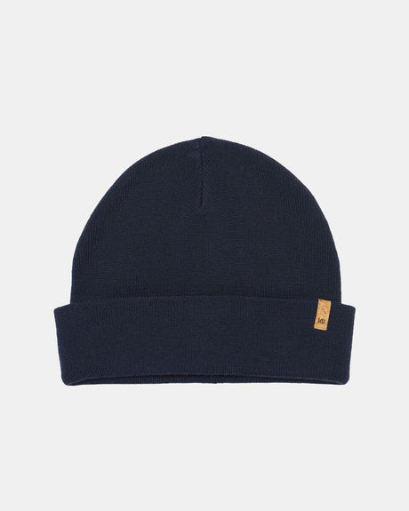 TENTREE Wool Kurt Beanie Dress Blue Men's Beanies Tentree 