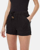 TENTREE Women's Instow Shorts Meteorite Black Women's Shorts Tentree 