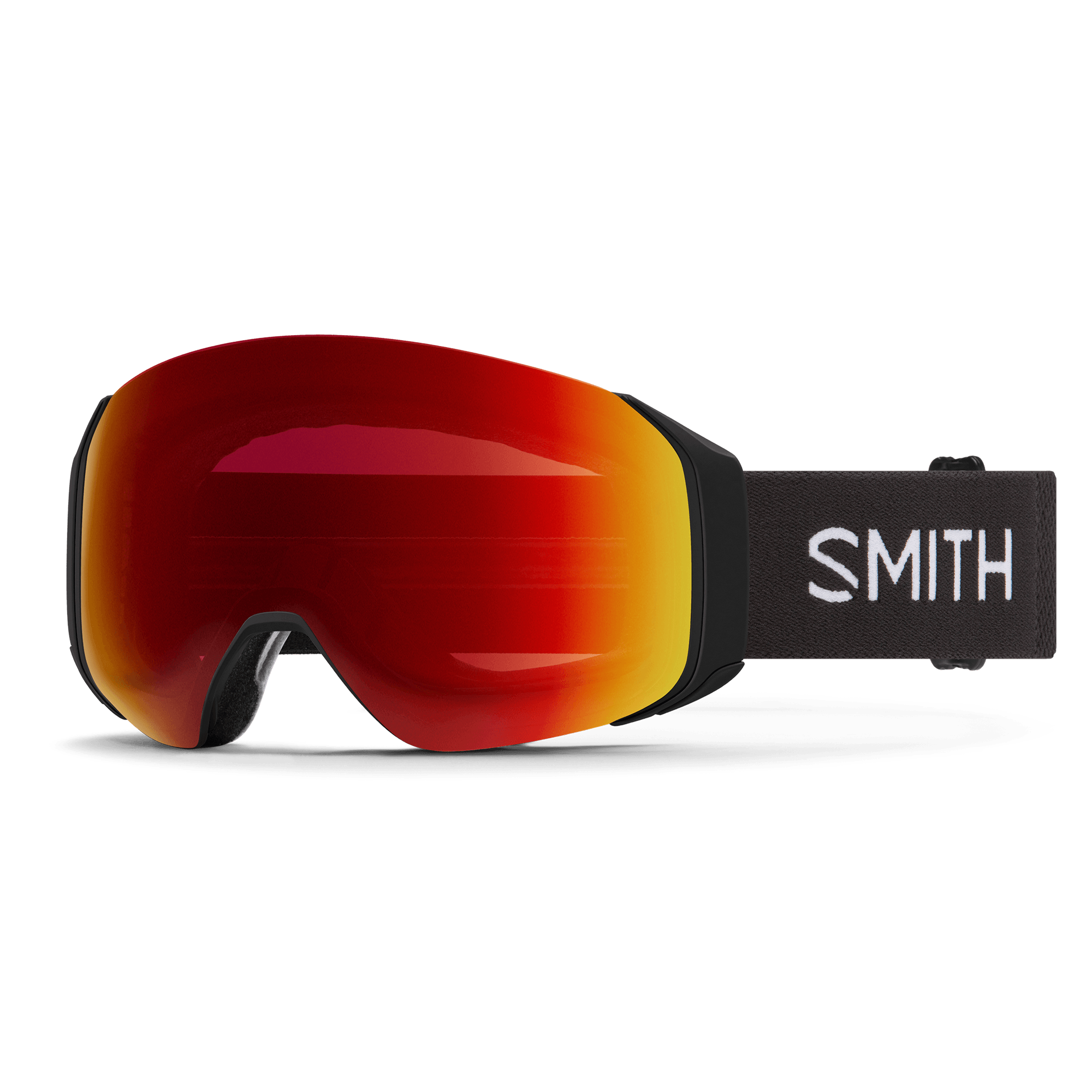 SMITH 4D Mag S Black - ChromaPop Sun Red Mirror + ChromaPop Storm Yellow Flash Snow Goggle Snow Goggles Smith 
