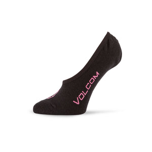 VOLCOM Stones No Show Socks 3 Pack Women's Assorted WOMENS APPAREL - Women's Socks Volcom 