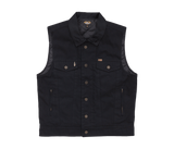 LOSER MACHINE Kingsway Vest Black MENS APPAREL - Men's Street Jackets Loser Machine 