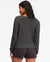 BILLABONG Women's So Easy Long Sleeve Knit Top Off Black Women's Long Sleeve T-Shirts Billabong 