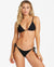BILLABONG Sol Searcher Slide Tall Triangle Bikini Top Women's Black Pebble Women's Bikini Tops Billabong S 